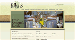Desktop Screenshot of ellerbefinefoods.com